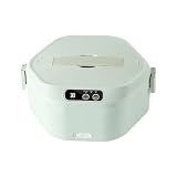 jojnsha Contenedor De Almuerzo Eléctrico Inalámbrico Capacidad Carga Rápida 4 2 Tazas Espacio Almacenamiento Comida Diseño Ergonómico para Viajes Diarios Contenedor Almuerzo con Calefacción por
