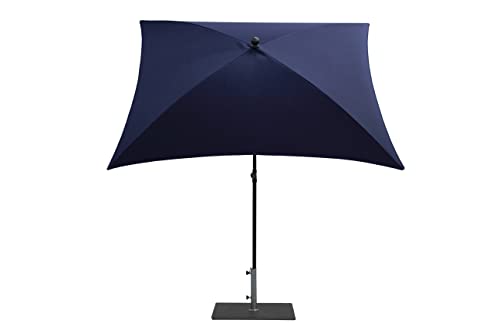 Maffei Art 136q Kronos ombrellone Quadrato cm 200x200, Tessuto PolyMa, Made in Italy.