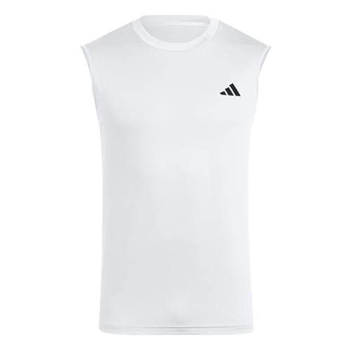 Camiseta sin mangas adidas contra el sudor y calor en tenis masculino Club Climacool