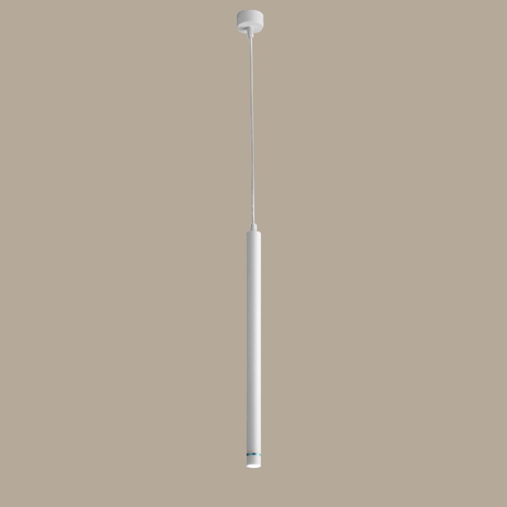 Lámpara colgante de tubo largo LED de aluminio para isla de cocina moderna 60cm