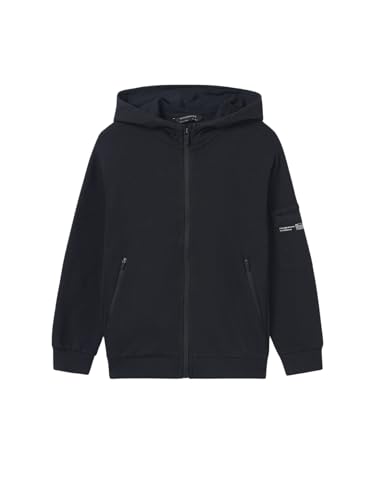 Mayoral Interlock Pullover for Boys Black