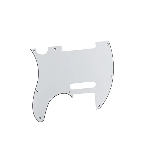 Escudo Dolphin 2355 Branco com 1 Camada para Guitarra Telecaster