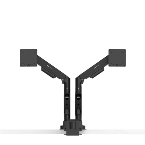 Image of BenQ BDH01 Dual Monitor Arm -Gas Spring Monitor Stand for 2 Screens Up to 35'' & 44lbs