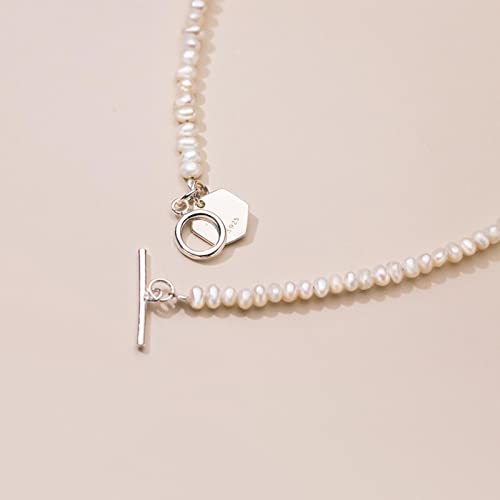 Collier hexagone géométrique argent 925 pour look chic de bureau - 2
