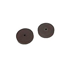 10 Pc Polishing Wheels 15 Mm Square Edge Aluminum Oxide, Rubberized Abrasive/Polishing Wheels, Dia Works for Rotary Tools & Accessories