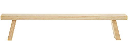 Sikora B1 einfache Holz Schwibbogenbank Schwibbogen Erhöhung L: 60 cm