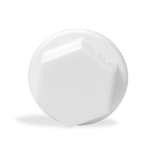 4 Pièces Bouchon Fileté PVC 3/4", D'Obstruction à Filetage