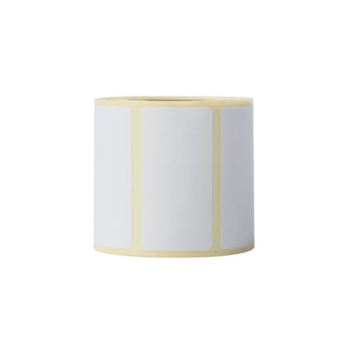 Étiquettes thermiques blanches Brother lot de 12 rouleaux haute densité