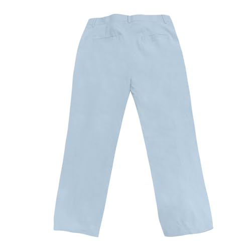 Golf Pants Men Stretch Relaxed Fit Straight Leg Dress Pants Lightweight Business Casual Work Pants with Pockets2