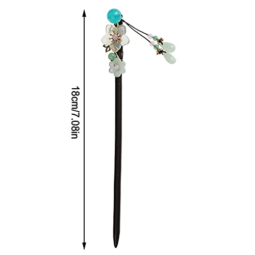 KuuGuu 2 PCS Chinese Japanese Hair Stick Retro Hair Chopsticks Wooden Hairpin Flower Hair Chopsticks,Women Girls Hair Stick Hairpin Hair Styling Accessories