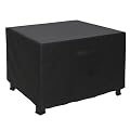 BEOTBRMI 36" Square Fire Pit Cover - 600D Heavy Duty Fire Table Cover