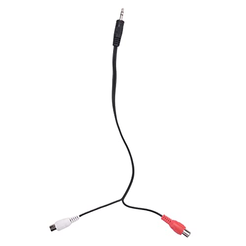 Adaptador de audio Jack 3.5mm a 2 Jack miniatura 7
