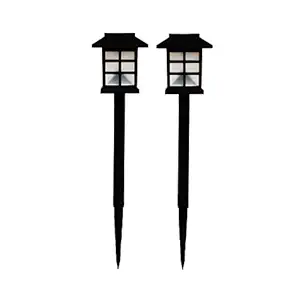 Stunku Solar Garden Lights LED Outdoor Stake Spotlight Fixture for Garden Light (Pack of 2PC)