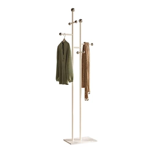 Floor Standing Coat Rack Multifunctional Design Home Bedside Clothing Storage Rack Independent Coat Rack Clothes Stand Hanger Seat Indoor Floor Standing Wardrobe A
