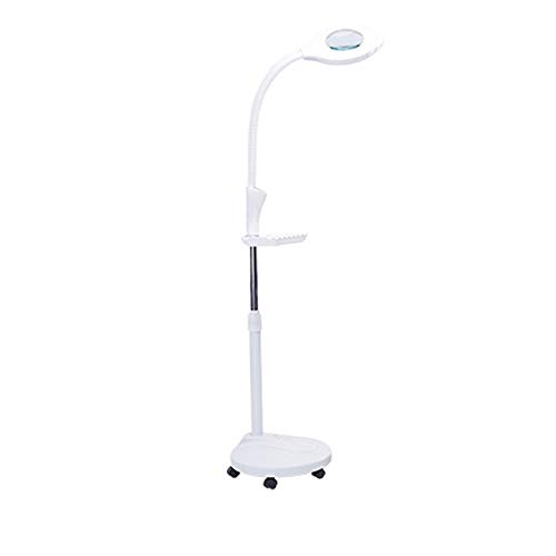 LDH Ajustables Lámpara de pie con luz fría LED Lupa lámpara de Tatuaje Belleza uñas sin Sombra
