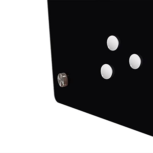 Tableau Blanc En Verre Magnétique 60x90 Cm – Design épuré, Surface Effaçable Et Aimantée - 5