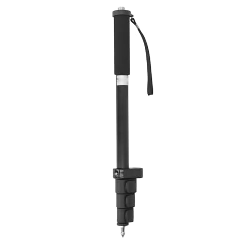 KIMISS Poste de Centrado Telescópico de Aleación de Aluminio - Monopié de Medición Portátil de 1,5 M para Mapeo GPS RTK - Construcción Liviana y Resistente con Bolsa de Almacenamiento - imagen 2