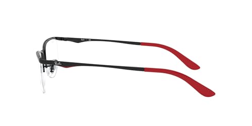 Image of Ray-Ban Men Clear Lens Rectangle Frames - 0RX6323I