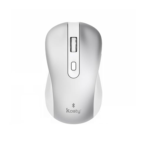 Koaty Elite WM711 Bluetooth Mouse with Additional USB Type C & Type A Reciever, Silent, upto1600 DPI, Triple Device Connectivity, Compatible with Mac, Laptop, Tablet (B0CLPB6T75) Amazon Price History, Amazon Price Tracker