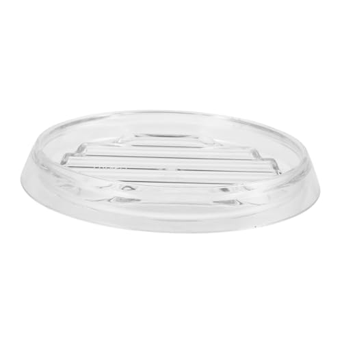 VOSAREA Round Transparent Kettle Mat Reusable Multi-Purpose Tray for Hot Dishes Cups Towels Non-Skid Base for Kitchen Dining Room Living Room and Coffee Table