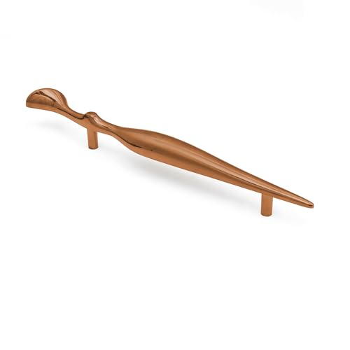Image of Plantex Cabinet Handle /96mm Handle for Cabinet /Wardrobe Handle /Door Pull-Push Handle for Home /Office - Pack of 1 (Rose Gold)