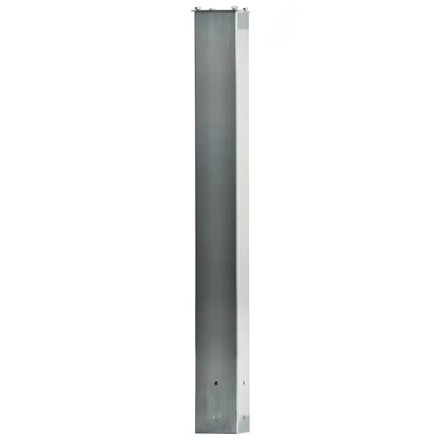 Mail Boss 316 Stainless Steel In-Ground Mailbox Post – Premium 46-inch Heavy-Duty 11- & 14-Gauge Rust-Proof Marine Grade Post for Mail Manager Pro SS316 & Mail Boss Mailboxes