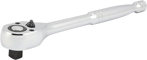 Image of Neiko 03103A 1 /2 Inch Ratchet Wrench, 72-Tooth Reversible Ratchet, Quick Release 1 /2 Drive Ratchet, 10 Inch Oval Head Socket Wrench, CR-V Steel Rachet Wrench