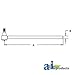 A&I - Tie Rod, Long (W/ 40.375" OR 46.375" AXLE). Part NO: A-356601R21