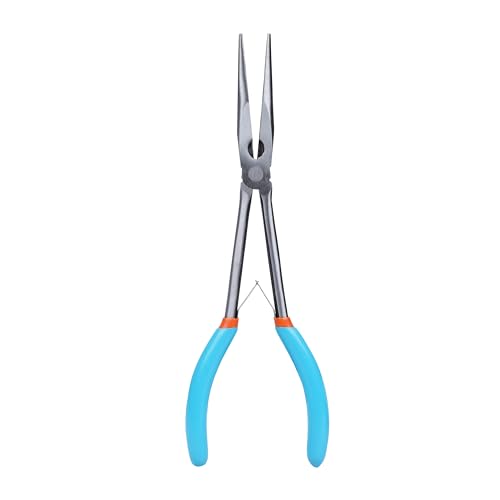 Image of Taparia LN-11 Steel (280mm) Long Nose Econ Plier (Blue and Grey)