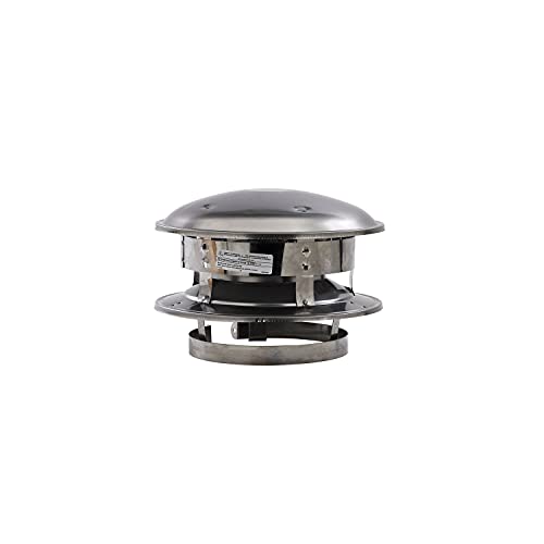 Selkirk Metalbestos 6T-CT 6-Inch Stainless Steel Round Top, Pack of 1