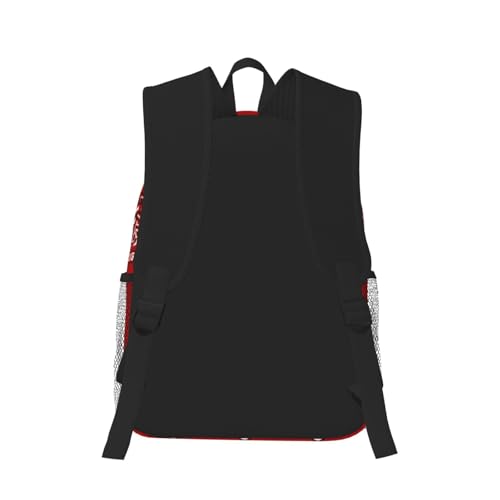 Bandana Red Lightweight Packable Backpack Travel Casual Hiking Daypack Foldable Backpack For Men Women3