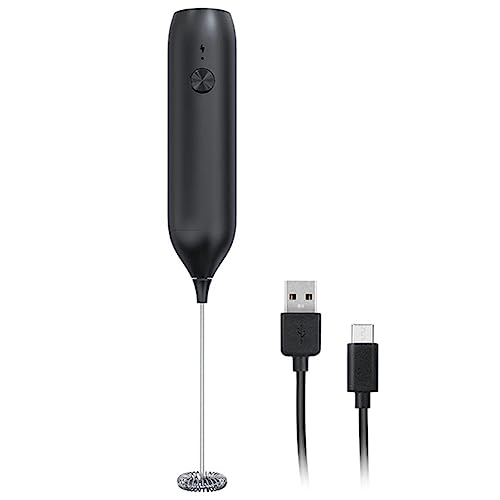 jumbans - Mezclador de mano recargable para espumador de leche y mini espumador eléctrico para café Matcha