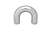 Vibrant Performance Vibrant 2865 Polished Aluminum U-Bend