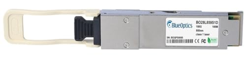 Transceptor QSFP28 BlueOptics compatible con NVIDIA MMA1B00-C100 para redes de datos 3