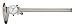 Westward 4KU75 Caliper, Dial, 0-8 In