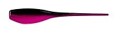 Bobby Garland The Original 2' Baby Shad Soft Plastic Fishing Lure, Fishing Gear and Accessories, 18 per Pack, Black Hot Pink