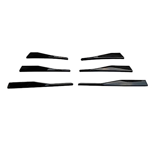 Grille d'aération flux d'air Golf MK8 noir brillant pour pare-chocs avant