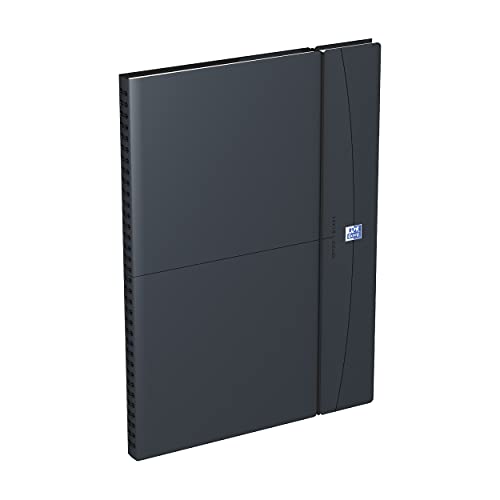 Agenda Oxford Office Civil Semainier Spiralé 21x29,7cm Année 2026 Gris/Noir