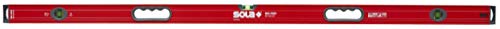 SOLA LSB59 Big Red Aluminum Box Beam Level with 3 60% Magnified Vials, 59-Inch by Sola - Image 2