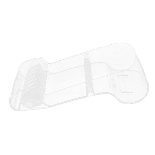 MERRYHAPY 2個セット はさみ収納ラック プロのヘアハサミ シャーホルダー シザーベース 理容はさみベース はさみ 1 シザーホルダー 理髪アクセサリー プラスチック Transparent