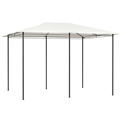 Ampio lato ombreggiato: 3 x 4 m di superficie e 2 m di altezza della grondaia possono ospitare fino a 16 ospiti, il gazebo protegge dalla pioggia leggera e dal forte sole, perfetto per barbecue, compleanni per bambini e bancarelle