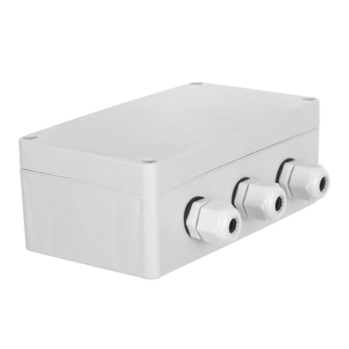 Caja de conexiones Amosfun estanca para proteger cableado exterior contra viento y lluvia