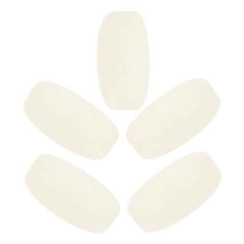 BRIGHTFUFU Enhance Your Hockey Skills 5pcs PVC Hockey Pucks for Practice Competiti