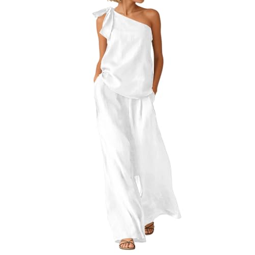Ensemble d'été en lin pour femme idéal pour vos sorties et soirées chill