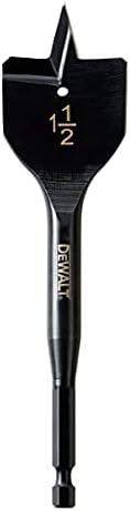 DEWALT DW1586 1-1/2-Inch by 6-Inch Spade Drill Bit