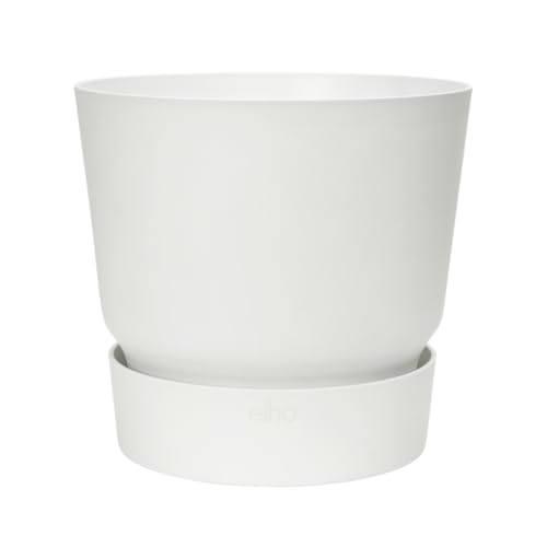elho Greenville Rund 25cm Blumentopf - Weiss – Ansicht 2