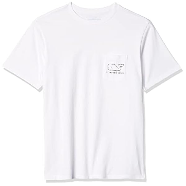 Vineyard Vines Men's Short Sleeve Vintage Whale Pocket Tee T-Shirt