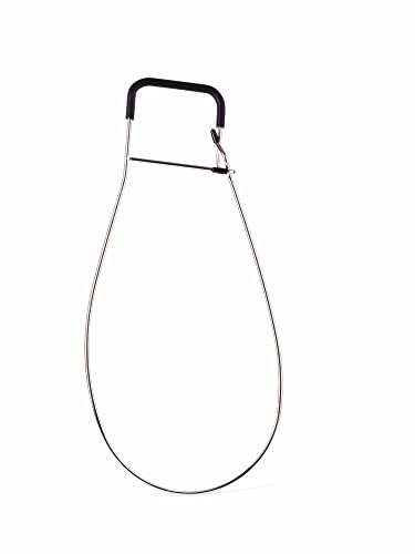 Rogue Endeavor Large Stainless Steel Spearfishing Stringer & Big Game Clip- Spearfishing,Kayak Fishing & Scuba Diving - Sharpened Tip with Puncture Guards … (Large, 15 lbs)