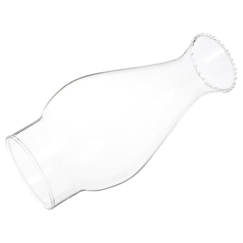 Image of Glass Kerosene Lamp .08In X 3.14In Windproof Oil Lamp Cover Retro Style Replacement Lampshade for Decorative Lighting and Diy Oil Lamps