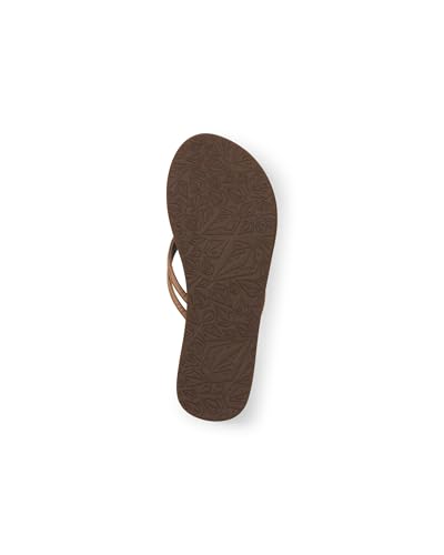 Image of Volcom Women's Forever and Ever Sandals - Lightweight Thong Sandal for Everyday Summer Wear